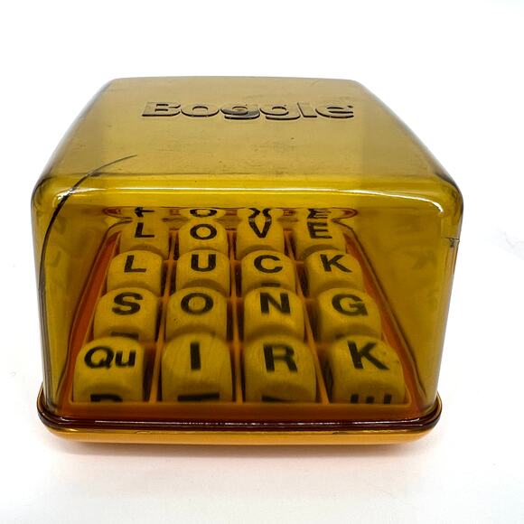 Vintage 1976 Boggle Game in Box Complete by Parker Brothers **READ** - Picture 6 of 8